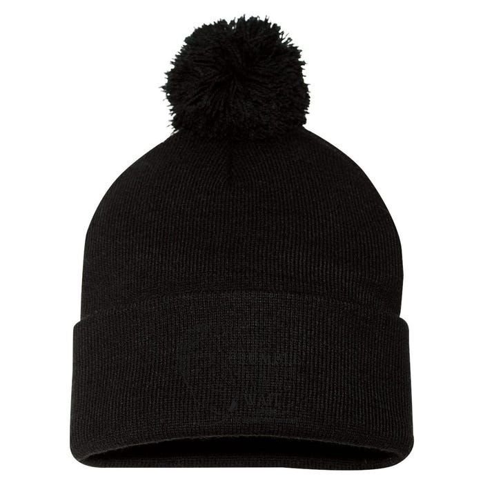 Even Statues Crumble If They Are Made To Wait Ttpd Pom Pom 12in Knit Beanie
