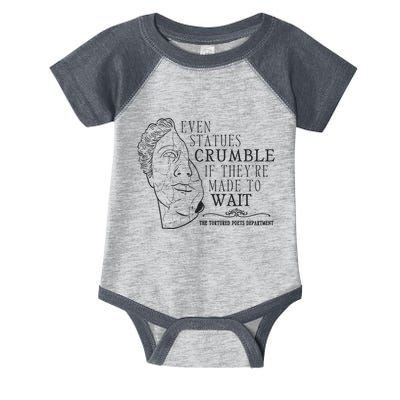 Even Statues Crumble If They Are Made To Wait Ttpd Infant Baby Jersey Bodysuit