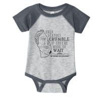 Even Statues Crumble If They Are Made To Wait Ttpd Infant Baby Jersey Bodysuit