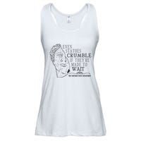 Even Statues Crumble If They Are Made To Wait Ttpd Ladies Essential Flowy Tank