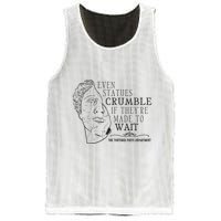 Even Statues Crumble If They Are Made To Wait Ttpd Mesh Reversible Basketball Jersey Tank
