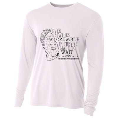 Even Statues Crumble If They Are Made To Wait Ttpd Cooling Performance Long Sleeve Crew