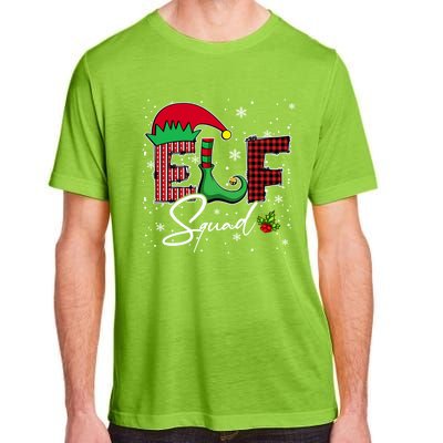 Elf Squad Christmas Matching Family Funny Gift Adult ChromaSoft Performance T-Shirt