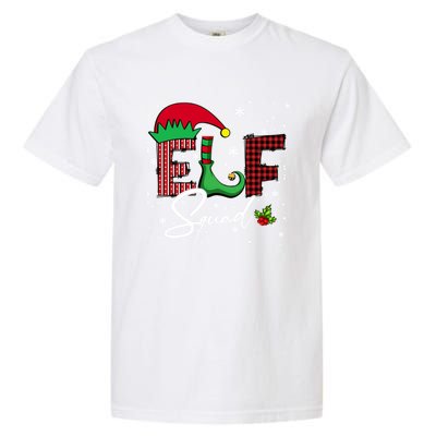 Elf Squad Christmas Matching Family Funny Gift Garment-Dyed Heavyweight T-Shirt