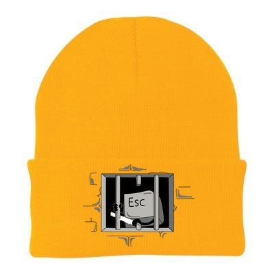 Escape Key Knit Cap Winter Beanie