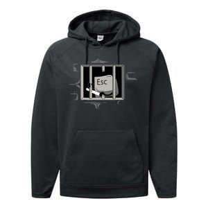 Escape Key Performance Fleece Hoodie