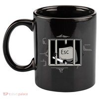 Escape Key 11oz C Handle Ceramic Mug