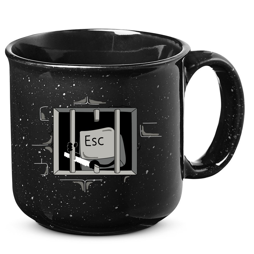 Escape Key 15oz Campfire Ceramic Mug