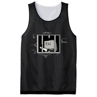 Escape Key Mesh Reversible Basketball Jersey Tank