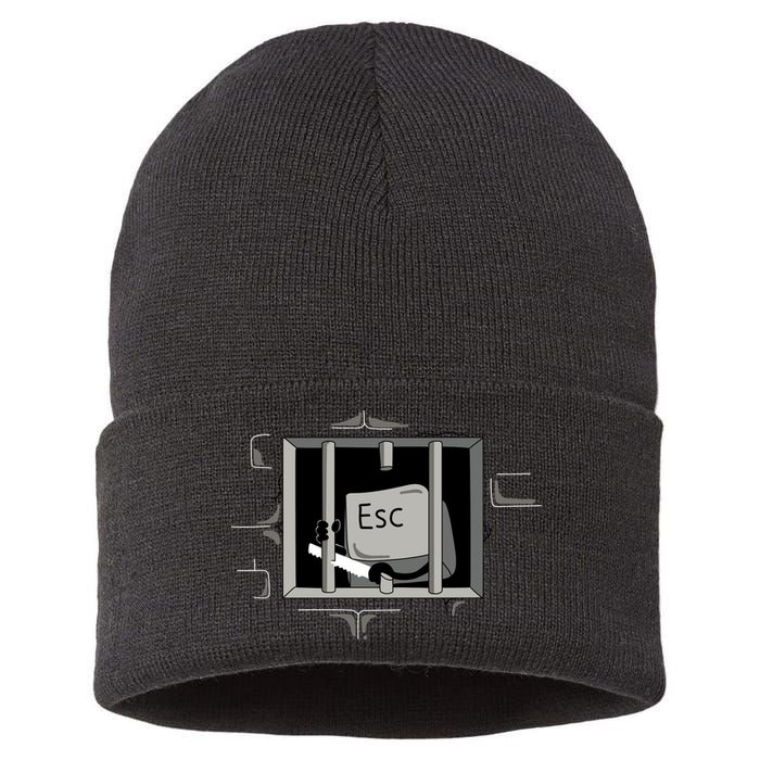 Escape Key Sustainable Knit Beanie
