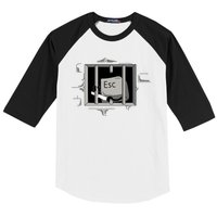 Escape Key Baseball Sleeve Shirt