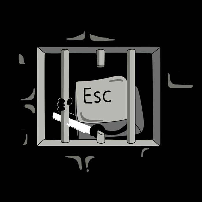 Escape Key Baseball Sleeve Shirt