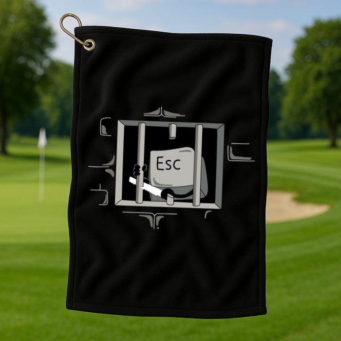 Escape Key Golf Towel