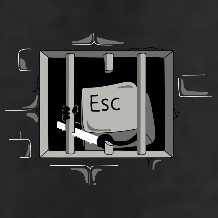 Escape Key Golf Towel