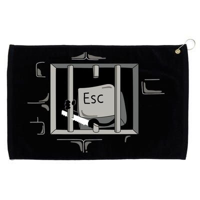 Escape Key Grommeted Golf Towel