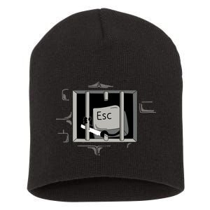 Escape Key Short Acrylic Beanie