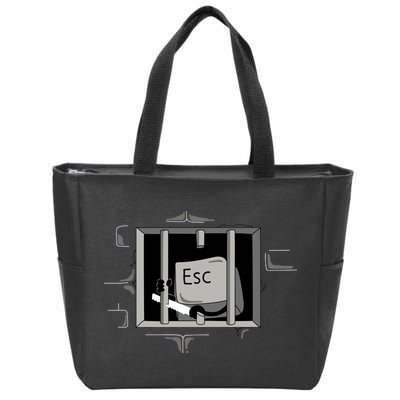 Escape Key Zip Tote Bag