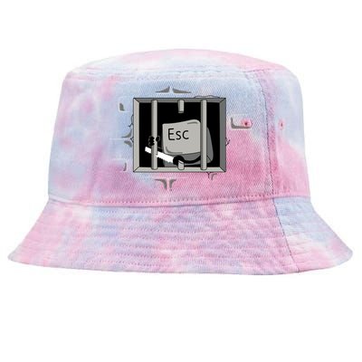 Escape Key Tie-Dyed Bucket Hat