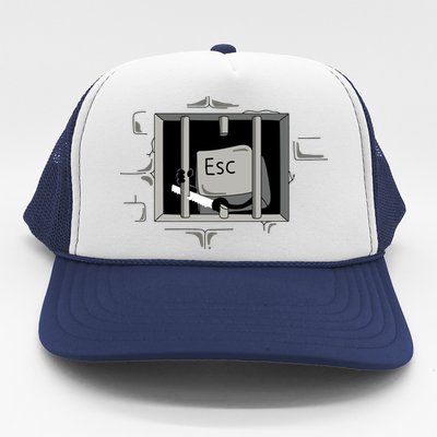 Escape Key Trucker Hat