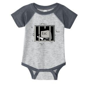 Escape Key Infant Baby Jersey Bodysuit