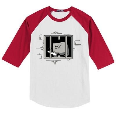 Escape Key Kids Colorblock Raglan Jersey