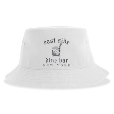 East Side Dive Bar New York Sustainable Bucket Hat