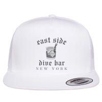 East Side Dive Bar New York Flat Bill Trucker Hat
