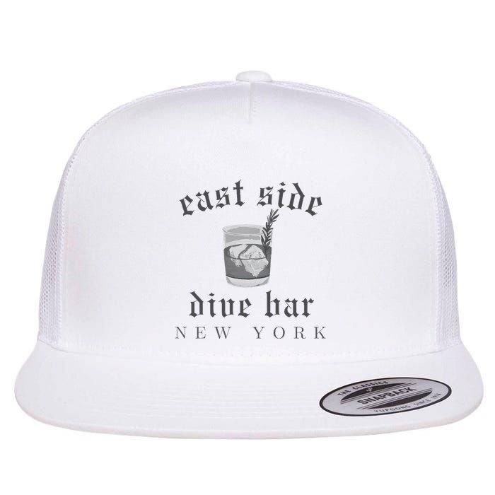 East Side Dive Bar New York Flat Bill Trucker Hat