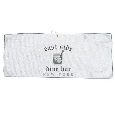 East Side Dive Bar New York Large Microfiber Waffle Golf Towel
