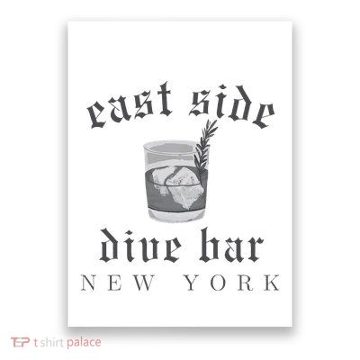 East Side Dive Bar New York Poster