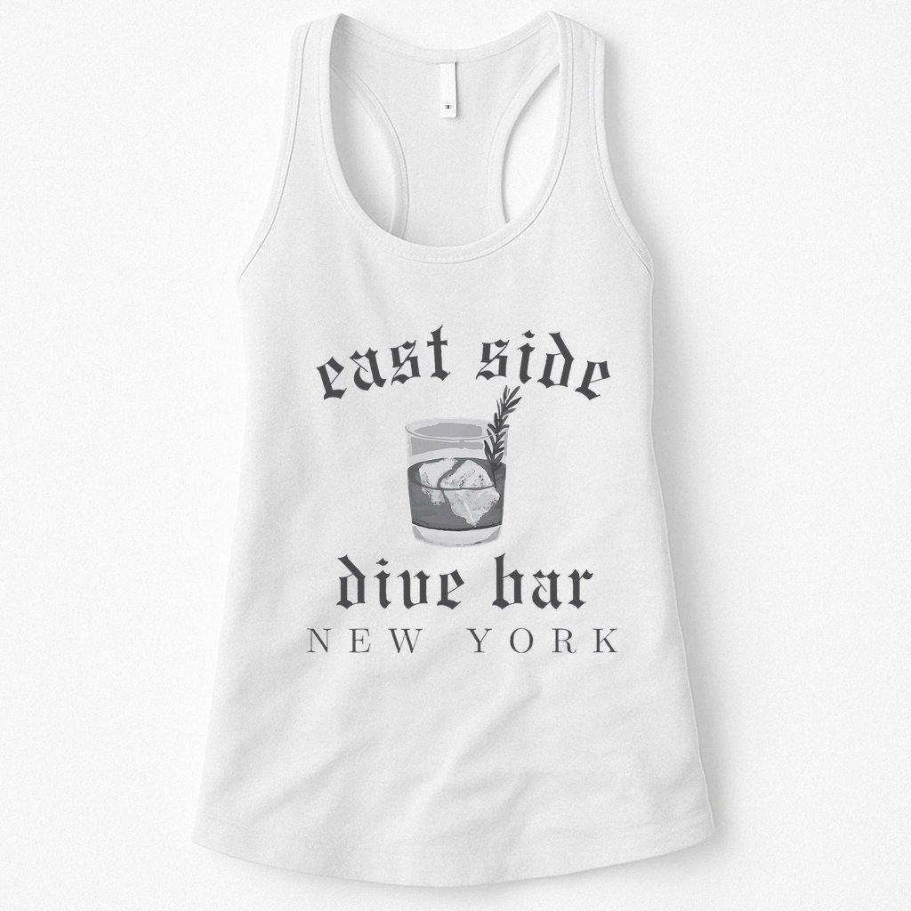 East Side Dive Bar New York Womens Tank Top