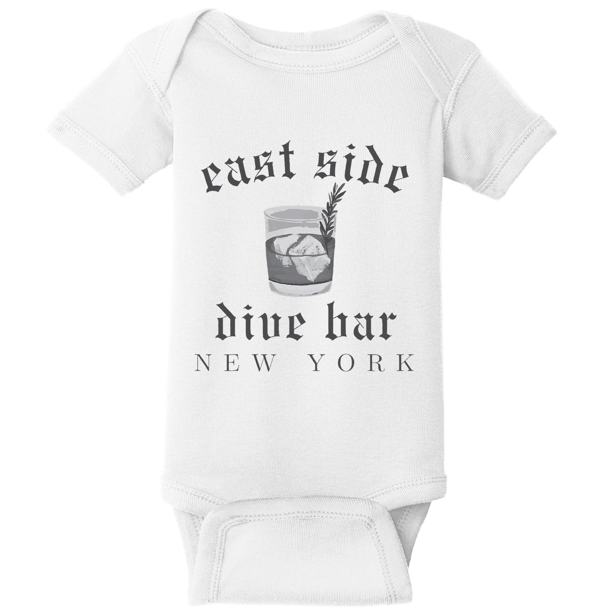 East Side Dive Bar New York Baby Bodysuit