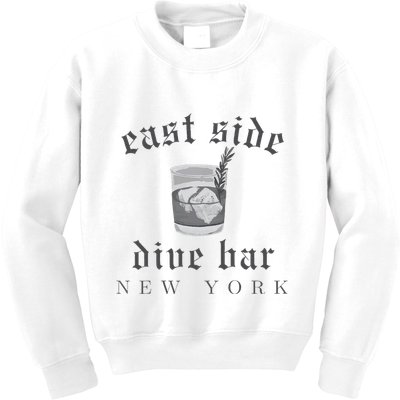 East Side Dive Bar New York Kids Sweatshirt