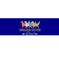 English Setter Dog Retro English Setter Lover Dad Grandpa Meaningful Gift Bumper Sticker