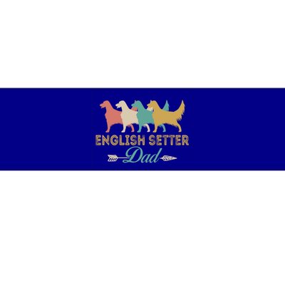 English Setter Dog Retro English Setter Lover Dad Grandpa Meaningful Gift Bumper Sticker