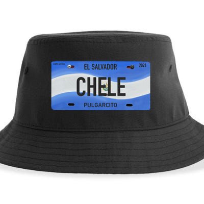 El Salvador Design With Typical Phrases Chele Sustainable Bucket Hat