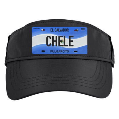 El Salvador Design With Typical Phrases Chele Adult Drive Performance Visor