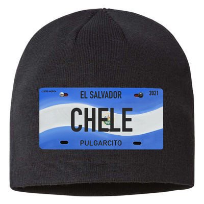 El Salvador Design With Typical Phrases Chele Sustainable Beanie