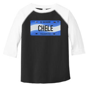 El Salvador Design With Typical Phrases Chele Toddler Fine Jersey T-Shirt