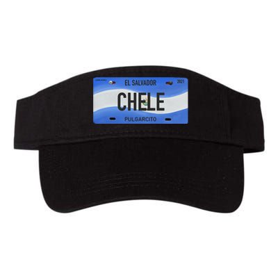 El Salvador Design With Typical Phrases Chele Valucap Bio-Washed Visor