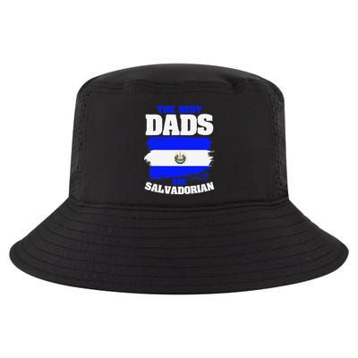 El Salvador Dad Flag Salvadoran Roots Heritage Father's Day Cool Comfort Performance Bucket Hat