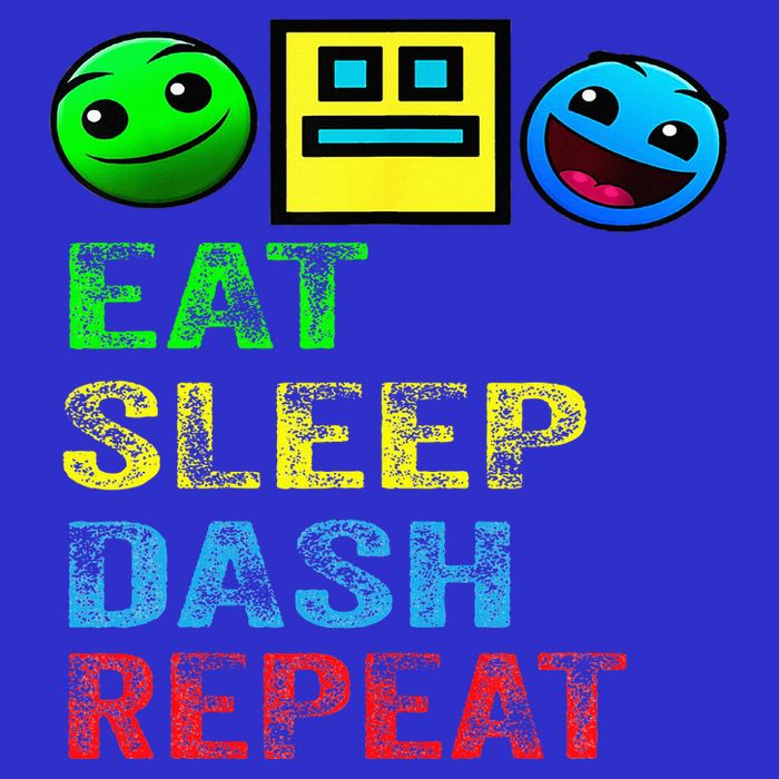 Eat Sleep Dash Repeat Video Game Geometry Mesh Reversible Basketball Jersey Tank