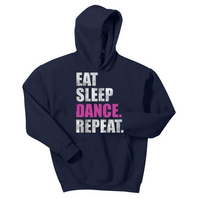 Eat Sleep Dance Repeat Kids Hoodie