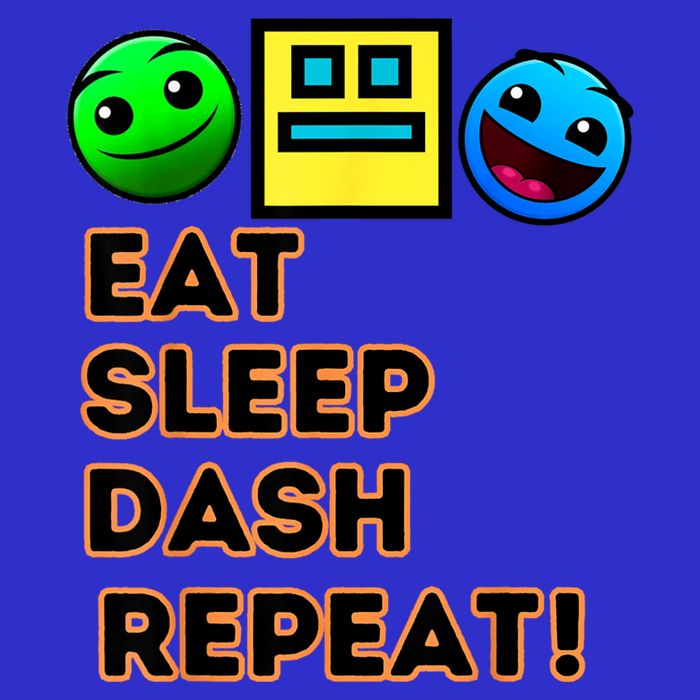 Eat Sleep Dash Repeat Video Game Geometry Video Gamer 16 in Basic Backpack