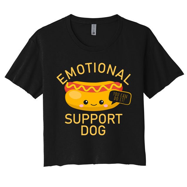 Emotional Support Dog Crop Top
