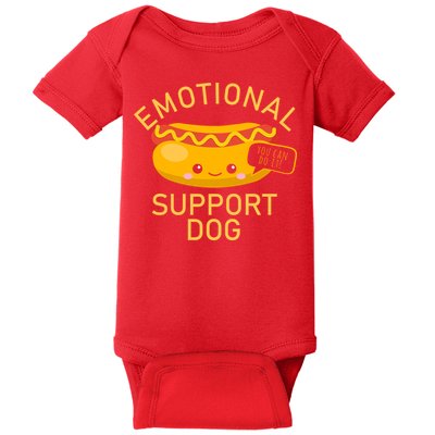 Emotional Support Dog Baby Bodysuit