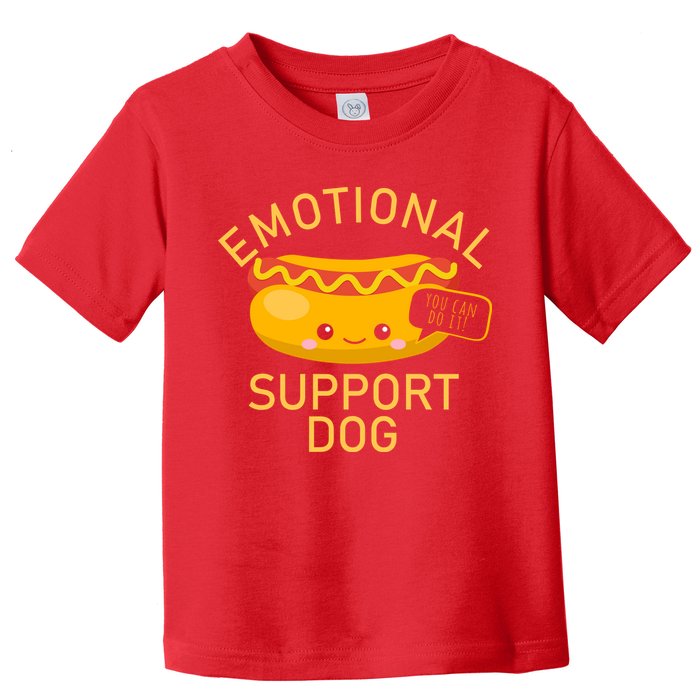 Emotional Support Dog Toddler T-Shirt