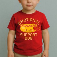 Emotional Support Dog Toddler T-Shirt