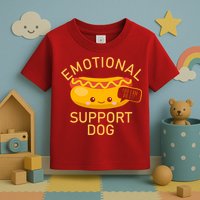 Emotional Support Dog Toddler T-Shirt