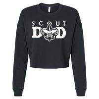 Eagle Scout Dad Cropped Pullover Crew